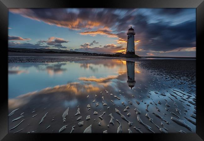 Lighthouse Reflection  Framed Print by Jed Pearson