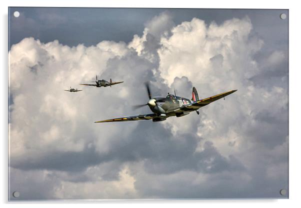 222 Squadron  Acrylic by J Biggadike