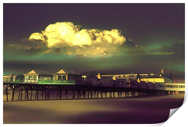  St Annes Pier Print by Christian Corbett