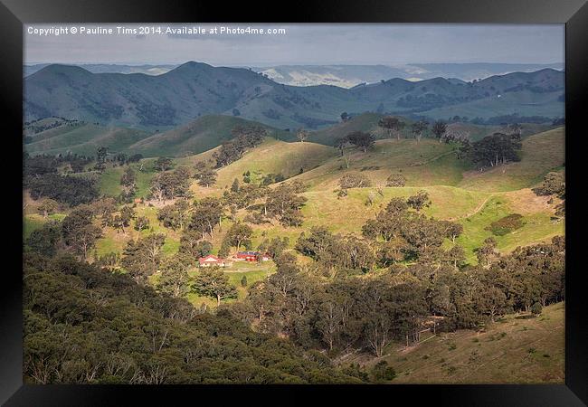 Murchison's Gap, Victoria, Australia   Framed Print by Pauline Tims