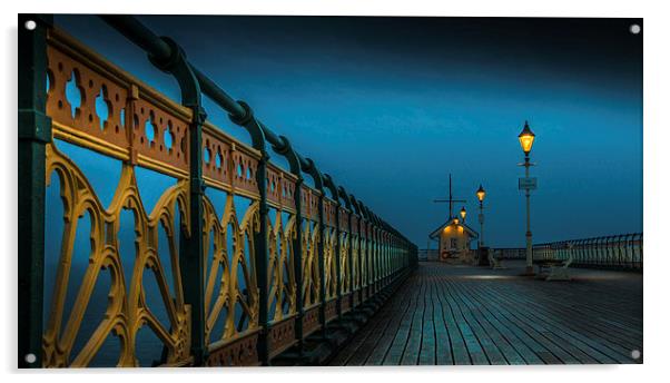  Penarth Pier Acrylic by Chris Jones