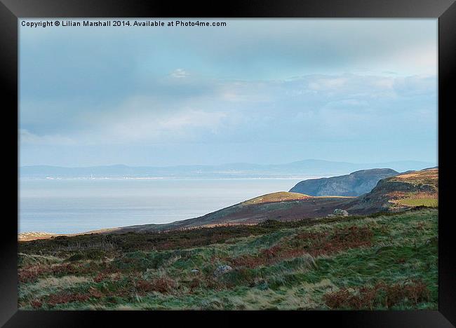  The Great Orme. Framed Print by Lilian Marshall