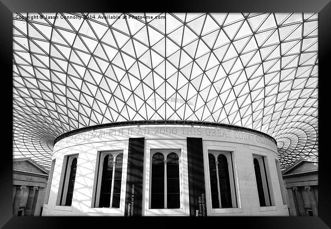  The British Museum Framed Print by Jason Connolly