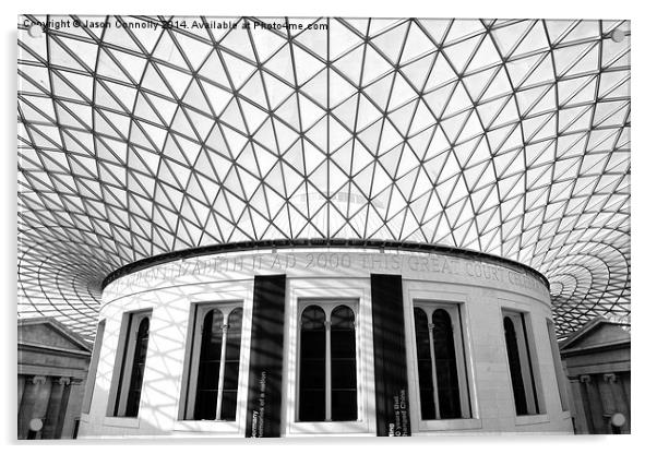 The British Museum Acrylic by Jason Connolly