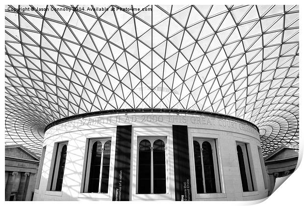 The British Museum Print by Jason Connolly