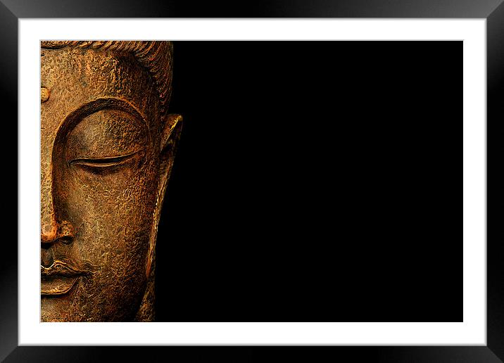  Budda  Framed Mounted Print by Christian Corbett