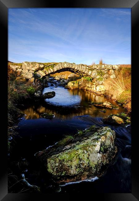  Pont Nant Y Lladron (Thieves Brook Bridge) Framed Print by Alwyn Jones