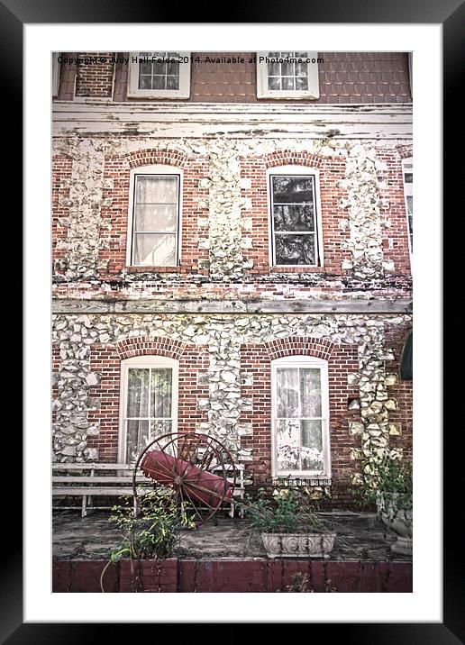  Last Hotel Standing Framed Mounted Print by Judy Hall-Folde