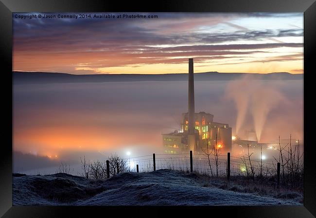  Castleton Sunrise Framed Print by Jason Connolly