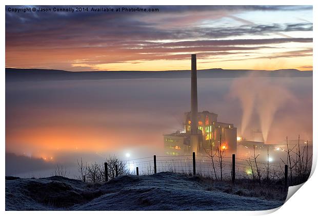 Castleton Sunrise Print by Jason Connolly