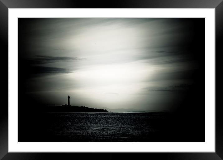  Beacon in the dark... Framed Mounted Print by Douglas McMann