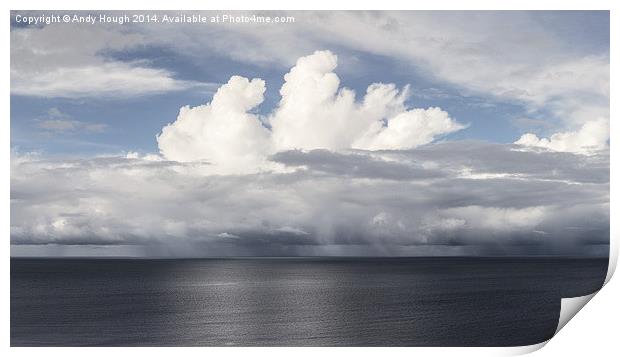  Cloud-sea-scape Print by Andy Hough