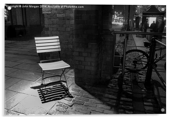  The Chair. Acrylic by John Morgan