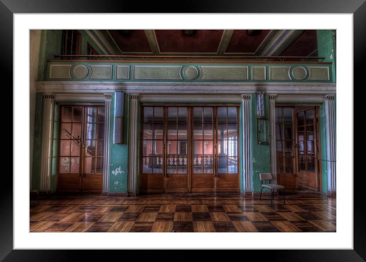 Ballroom Framed Mounted Print by Nathan Wright