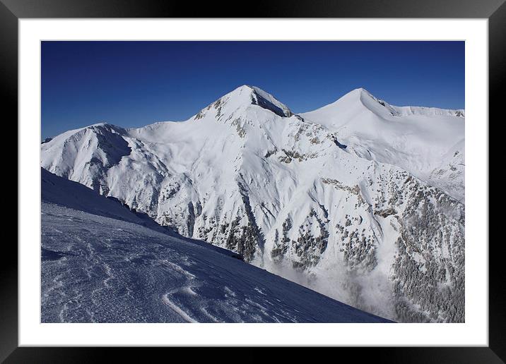  Mount Pirin and Mount Vihren Framed Mounted Print by Glenn Millington