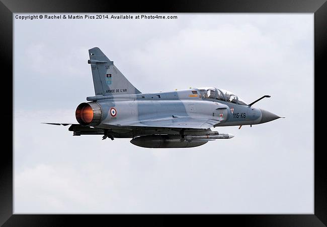  Mirage 2000 Framed Print by Rachel & Martin Pics