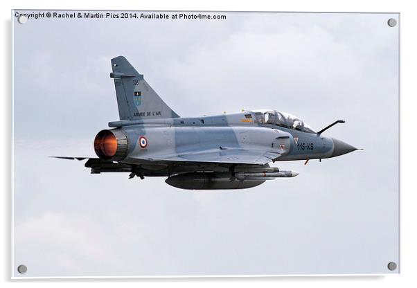  Mirage 2000 Acrylic by Rachel & Martin Pics