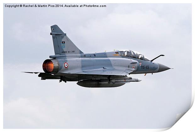  Mirage 2000 Print by Rachel & Martin Pics