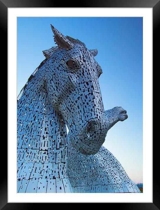  The Kelpies Framed Mounted Print by James Marsden