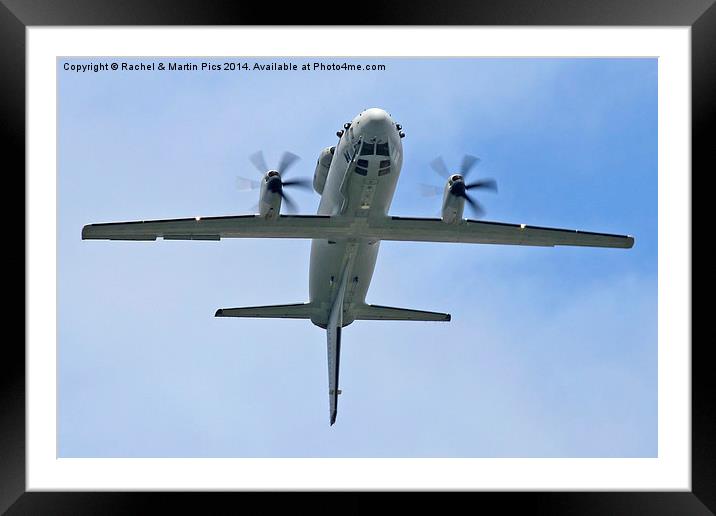  Inverted Italian C27J Spartan Framed Mounted Print by Rachel & Martin Pics