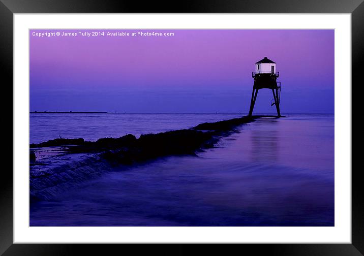  After sunset Framed Mounted Print by James Tully