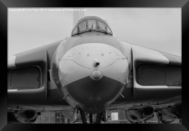  Vulcan XM607 The Bomber Of The Falklands. Framed Print by Tom Pipe