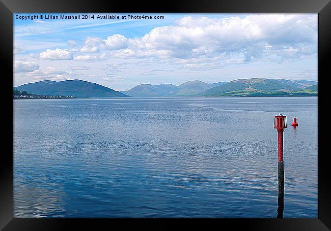 The Firth of Clyde,  Framed Print by Lilian Marshall
