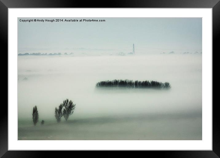  Misty November Morning Framed Mounted Print by Andy Hough