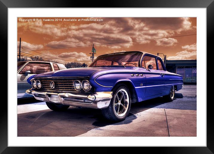  Buick Invicta  Framed Mounted Print by Rob Hawkins