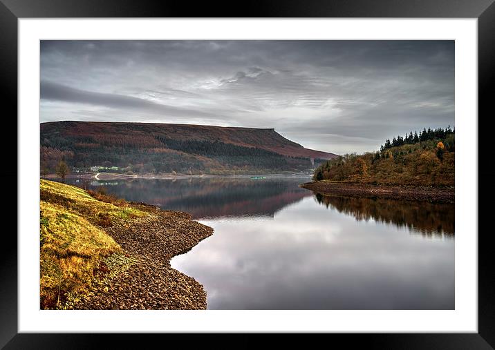 Ladybower Tranquility  Framed Mounted Print by Darren Galpin