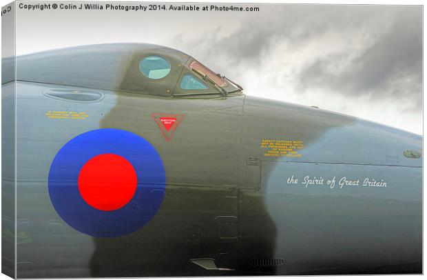  The Spirit Of Great Britain 2 - Farnborough 2014 Canvas Print by Colin Williams Photography