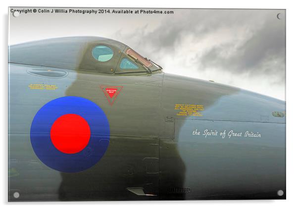  The Spirit Of Great Britain 2 - Farnborough 2014 Acrylic by Colin Williams Photography