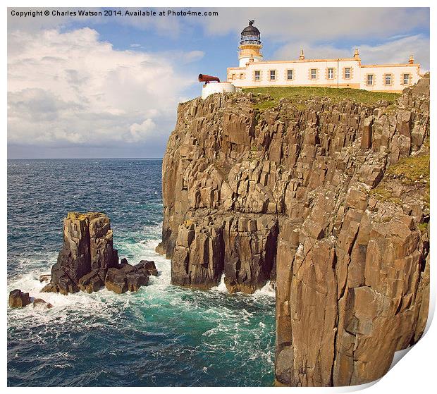  Neist Point  Print by Charles Watson