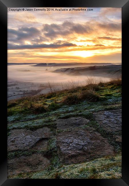  Derbyshire Views Framed Print by Jason Connolly