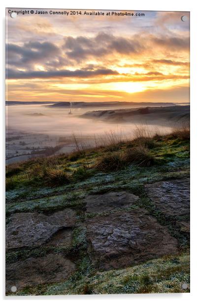  Derbyshire Views Acrylic by Jason Connolly