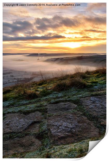  Derbyshire Views Print by Jason Connolly