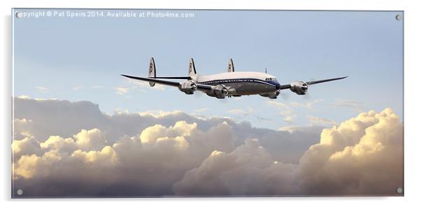  Super Constellation - End of an Era Acrylic by Pat Speirs