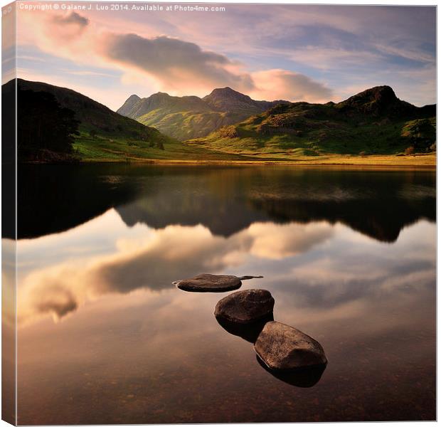 Great Langdale Canvas Print by Galane J. Luo