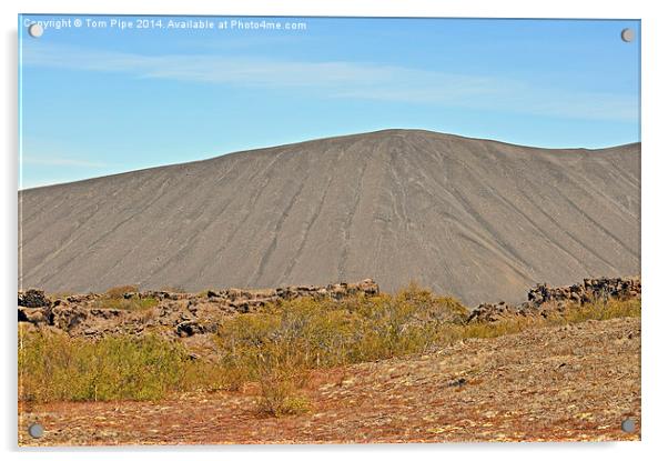  Lunar Landscaped Iceland. Acrylic by Tom Pipe