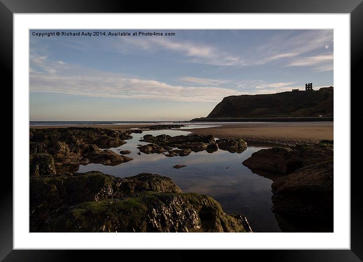  Scarborough  Framed Mounted Print by Richard Auty