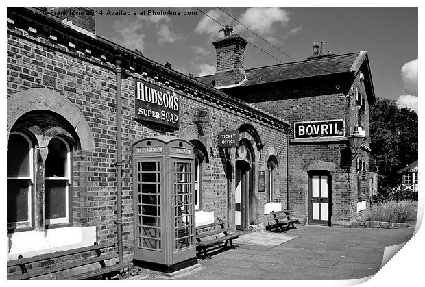 Hadlow Road Station, Wirral Print by Frank Irwin
