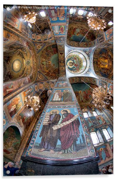  Church of the Savior on Blood  Acrylic by Vladimir Sidoropolev