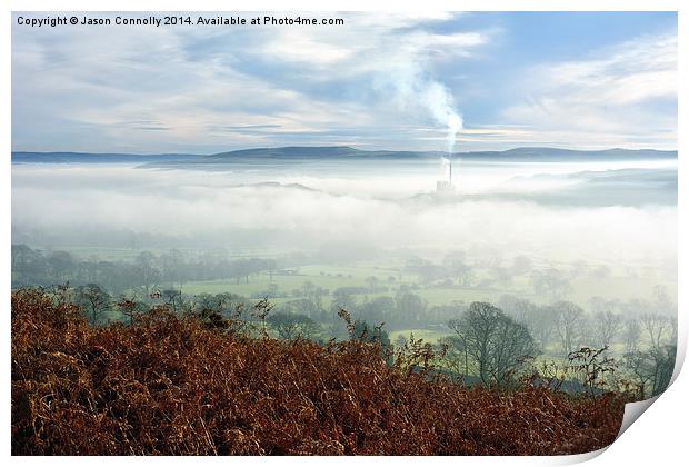  Drebyshire Views Print by Jason Connolly