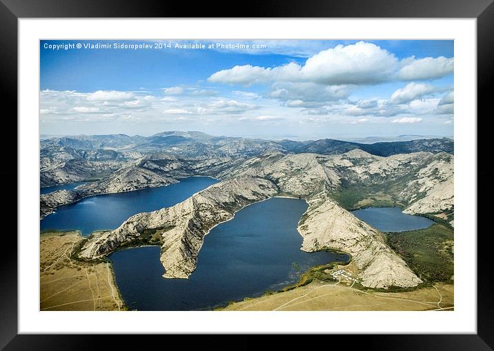  Sibiny. Kazakhstan Framed Mounted Print by Vladimir Sidoropolev