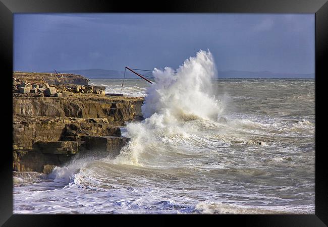  Wild Weather Framed Print by Mark Godden