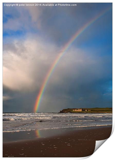  Runkerry Rainbow Print by Peter Lennon