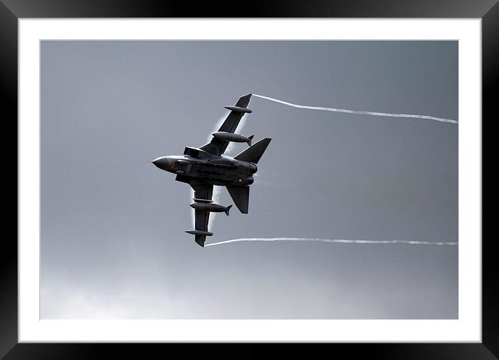 Tornado Vapour  Framed Mounted Print by J Biggadike