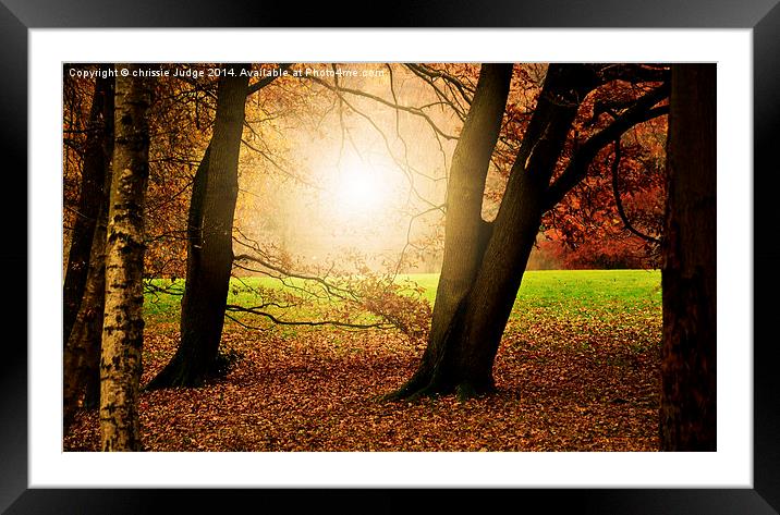  Autumn on the Heath  Framed Mounted Print by Heaven's Gift xxx68