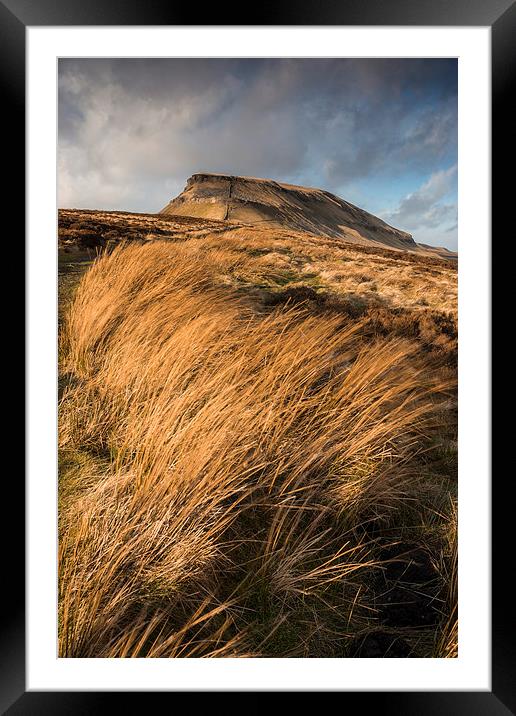  Pen-Y-Ghent Framed Mounted Print by James Grant
