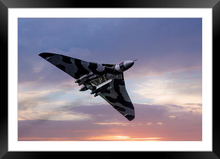 Vulcan Bomb Bay  Framed Mounted Print by J Biggadike